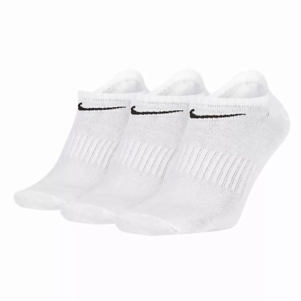 Nike Everyday Lightweight No Show Socken 3 Paare EU 34-38 White / Black günstig online kaufen
