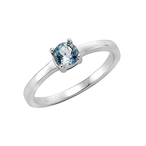 Zeeme Fingerring 925 Sterling Silber Blautopas, günstig online kaufen