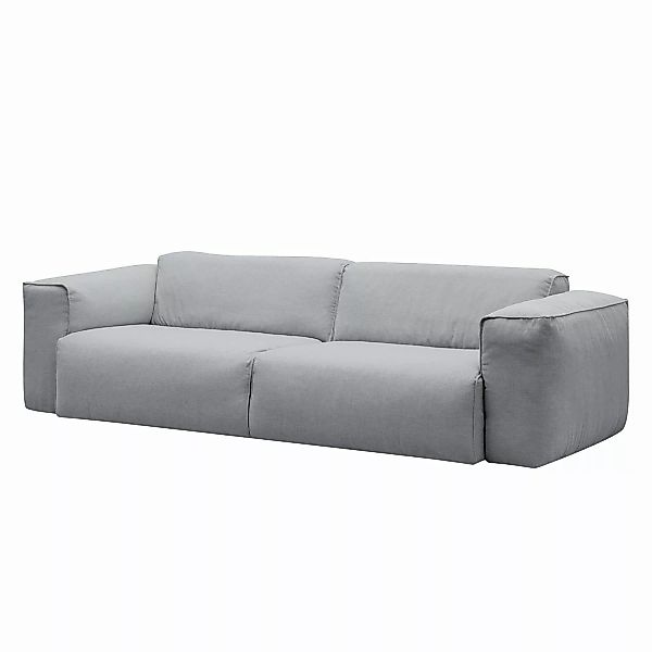 home24 Studio Copenhagen Sofa Hudson II 3-Sitzer Anthrazit Webstoff 259x71x günstig online kaufen
