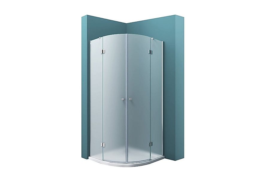 Mai & Mai Runddusche Duschkabine Duschabtrennung Viertelkreis ESG Glas mit günstig online kaufen