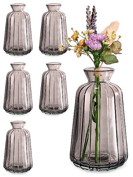 Praknu Tischvase Kleine Glasvasen für Tischdeko günstig online kaufen