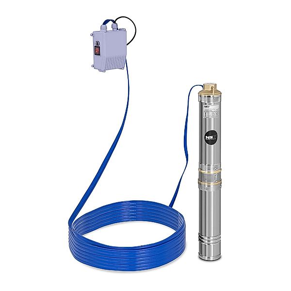 MSW Tiefbrunnenpumpe 6.000 l/h Tauchpumpe Wasserpumpe günstig online kaufen