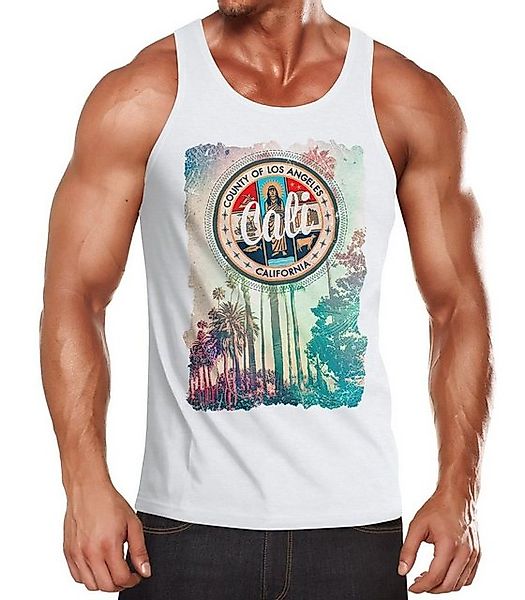 Neverless Tanktop Herren Tank Top California günstig online kaufen