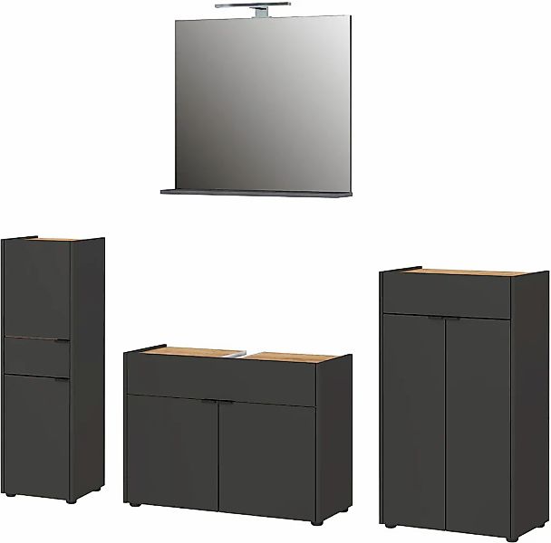 GERMANIA Badmöbel-Set "Ameca" 4 Stk. tlg. günstig online kaufen