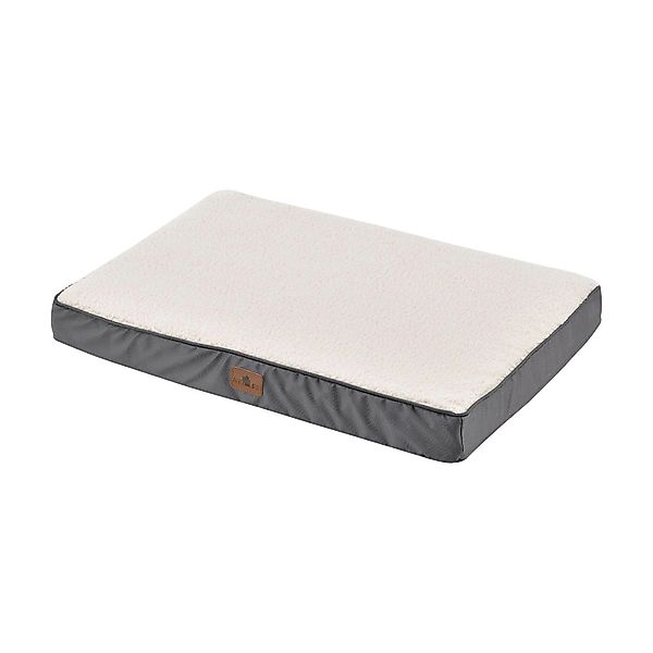 Juskys Tierbett Milow, Sherpa Fleece, Polyester, Orthopädisches Hundekissen günstig online kaufen