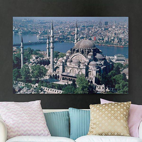 Leinwandbild Architektur & Skyline - Querformat Moschee Istanbul günstig online kaufen