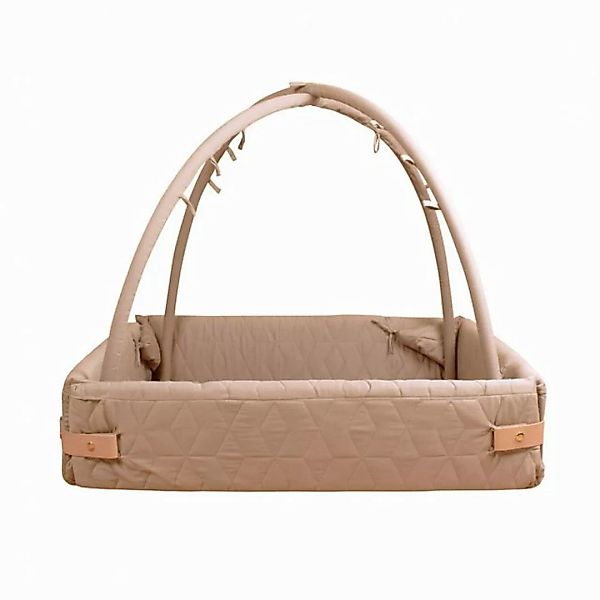 FILIBABBA Babybett Beige Baby Gym Aktivitätsnest, Hochwertige Spielmatte-bo günstig online kaufen