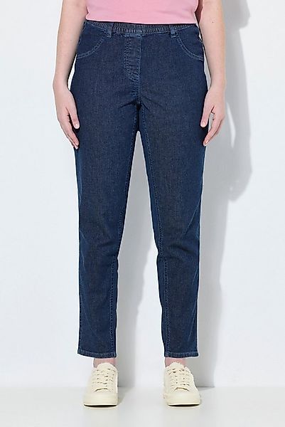 Ulla Popken 5-Pocket-Jeans Jeggings Jeansoptik schmales Bein Biobaumwolle günstig online kaufen
