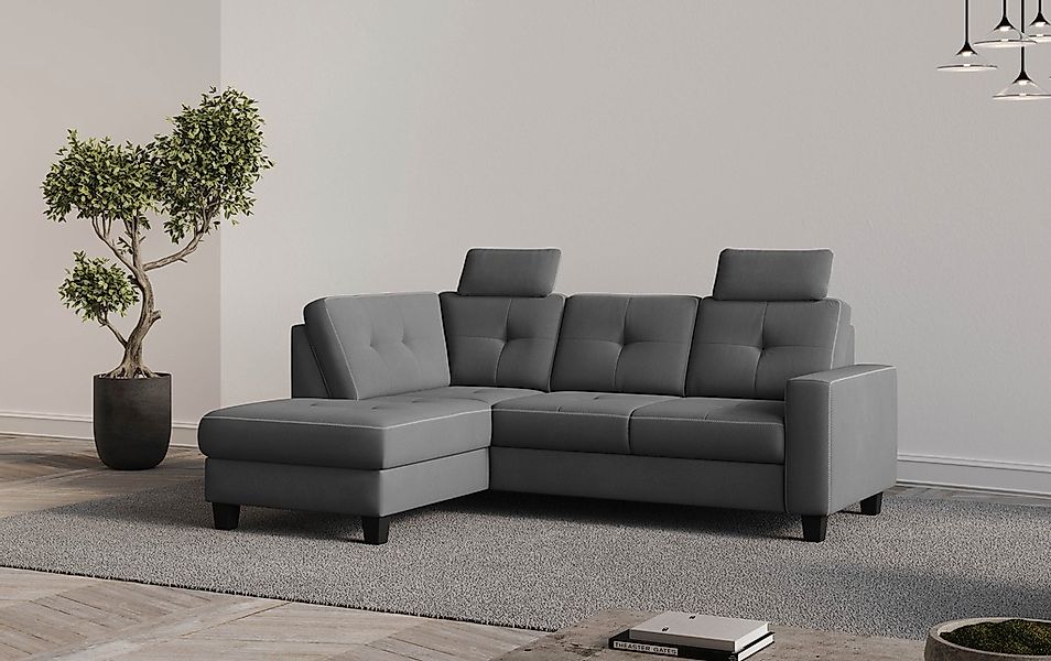 Home affaire Ecksofa "Varese" wahlweise mit Bettfunktion und Bettkasten günstig online kaufen