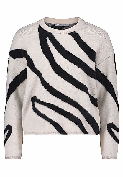 Betty&Co Strickpullover "Betty & Co Damen Strickpullover mit Jacquard", (1 günstig online kaufen