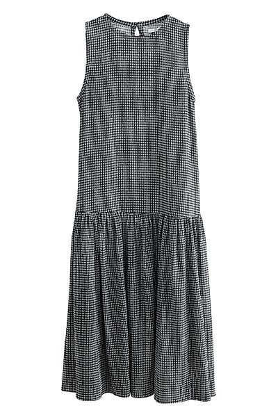 Next Jerseykleid Ärmelloses Struktur-Maxikleid mit tiefer günstig online kaufen