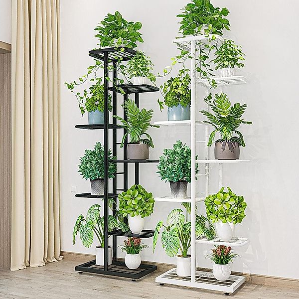 GarveeMore Blumenständer Pflanzenständer 7Tier 8Potted Multiple günstig online kaufen
