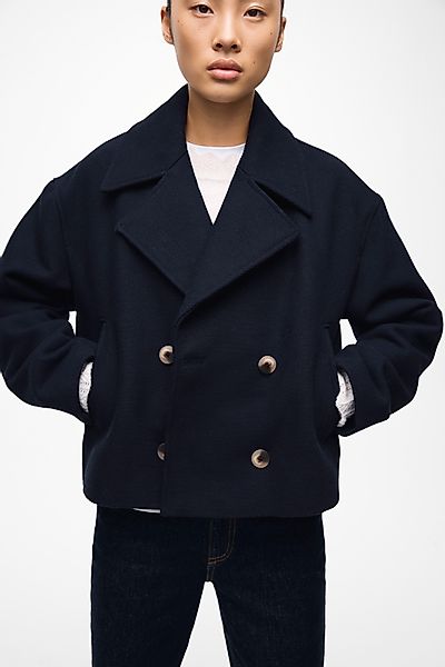 Vila Kurzjacke VIKAMINA L/S V-NECK JACKET günstig online kaufen