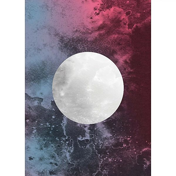 Komar Poster »Solum Luna«, Abstrakt, (1 St.) günstig online kaufen