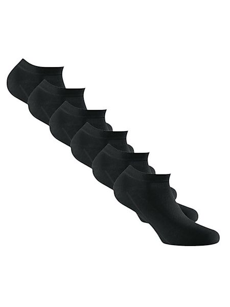 Rohner Socks Socken Tagessocke Sneaker Bamboo schwarz - 3 Paar günstig online kaufen