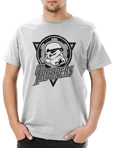 Urban Backwoods Print-Shirt Troopers Logo Herren günstig online kaufen