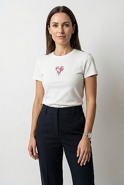 HUGO Blue T-Shirt Dever im Slim Fit, Rundhals günstig online kaufen