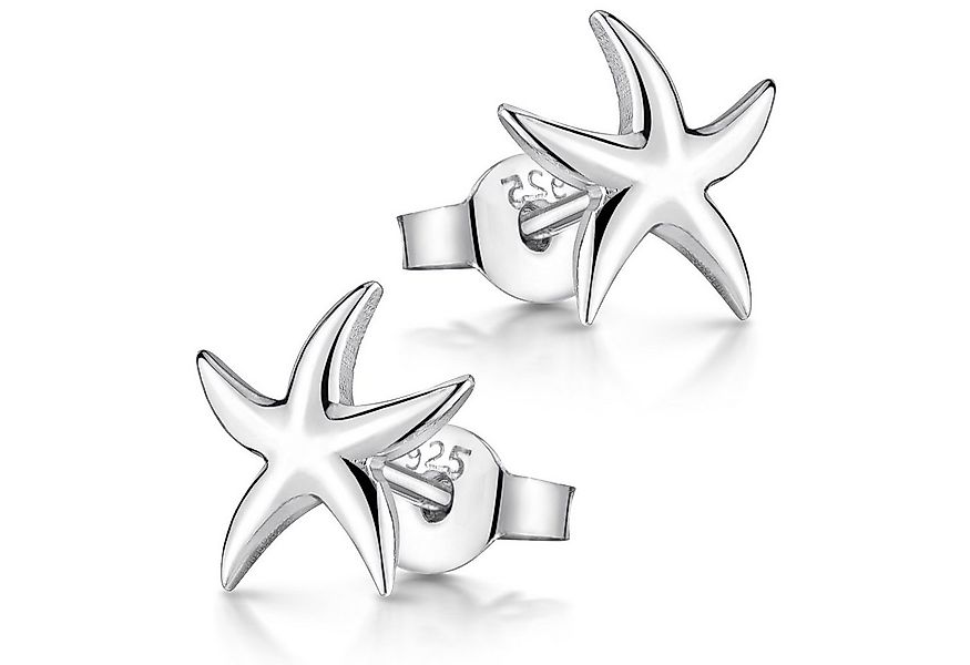 Materia Paar Ohrstecker Damen Silber Seestern maritim SO-416, 925 Sterling günstig online kaufen