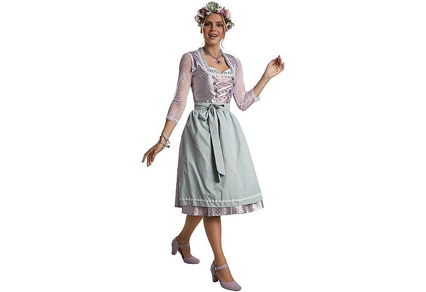dressforfun Dirndl Frauenkostüm Midi-Dirndl Oberammergau Modell 2 günstig online kaufen