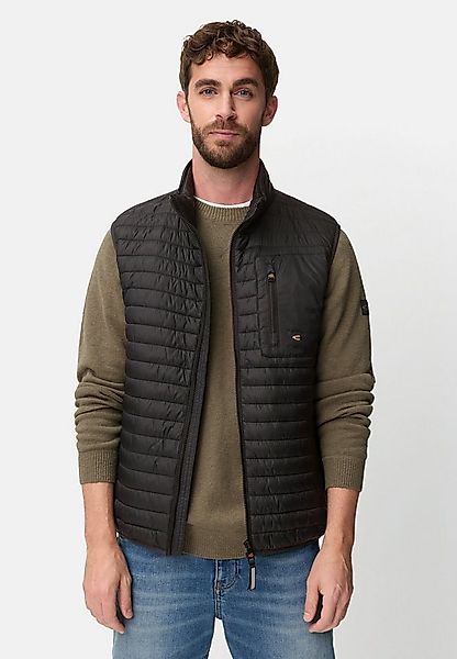 camel active Steppweste mit wasserabweisender Funktion ärmellos Stehkragen günstig online kaufen