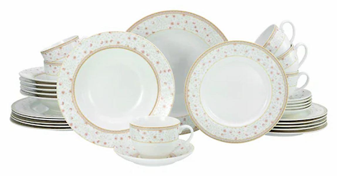 CreaTable Kombiservice »Emilia-Romagna, Kombi-Service 30-tlg«, (Set, 30 tlg günstig online kaufen