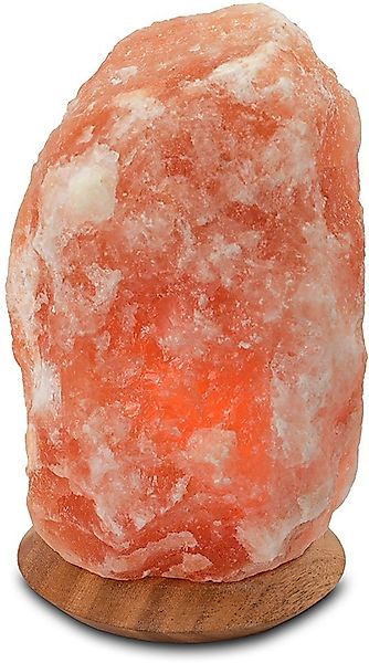 HIMALAYA SALT DREAMS Salzkristall-Tischlampe Rock, Leuchtmittel wechselbar, günstig online kaufen