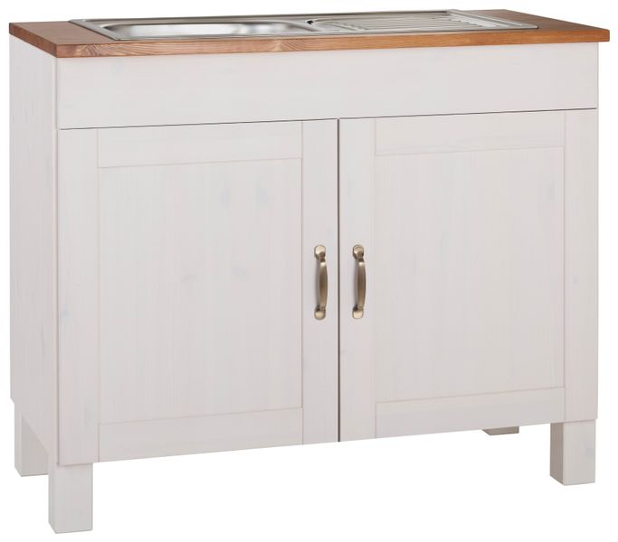 Home affaire Spülenschrank "Alby" Breite 100 cm, 1 Fach günstig online kaufen