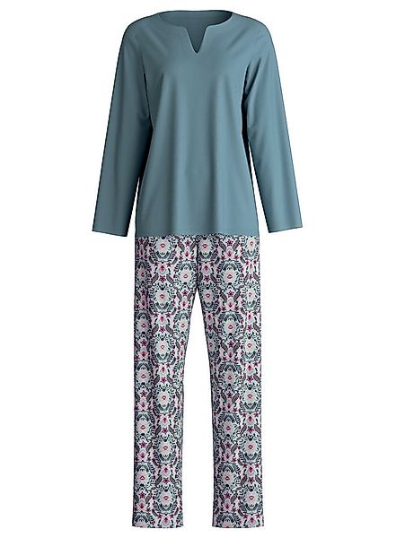 CALIDA Pyjama Autumn Dreams Damen (2 tlg) aus 100% PIMA Baumwolle, atmungsa günstig online kaufen
