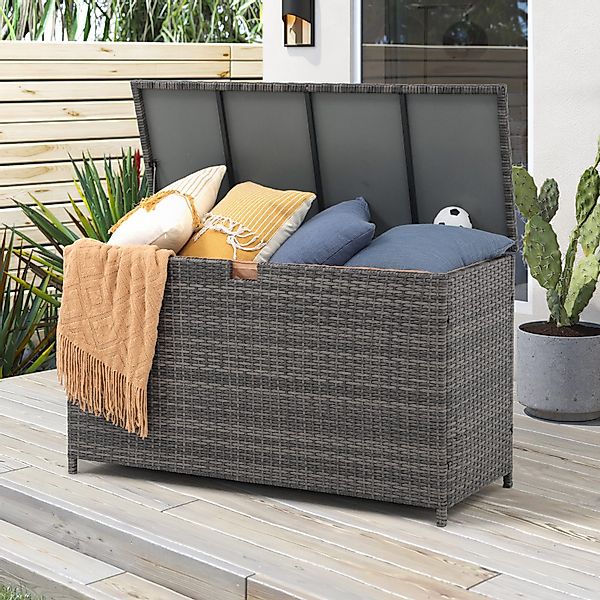 JOIVI Aufbewahrungsbox Auflagenbox 125 Gallon Gartenbox günstig online kaufen