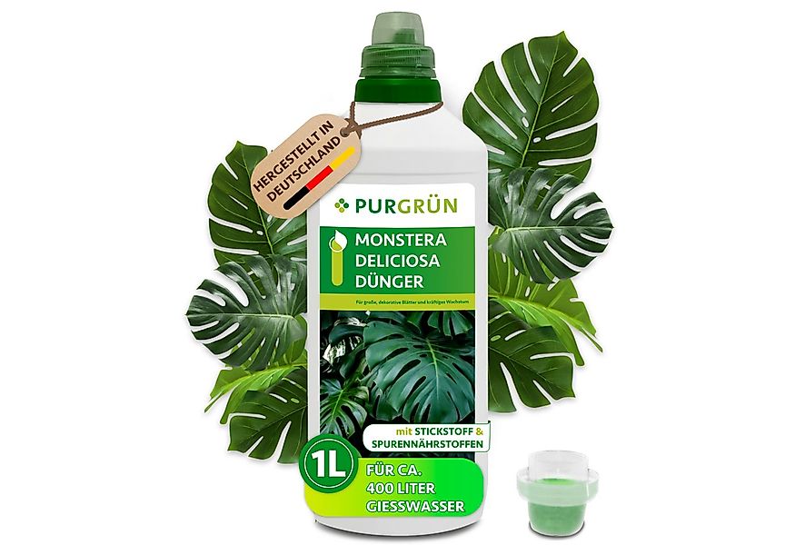 Purgrün Universaldünger Monstera-Deliciosa-Dünger, NPK 7+3+6, für grüne Blä günstig online kaufen
