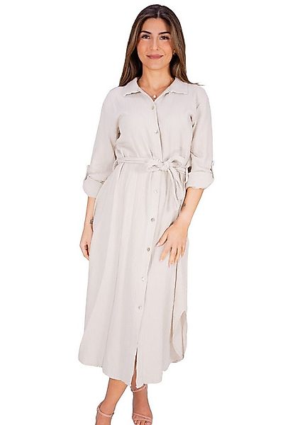 Seasons of April Blusenkleid Musselinkleid Victoria (1-tlg) Musselin Kleid günstig online kaufen