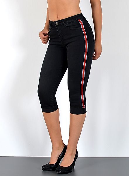 ESRA Caprijeans 3/4 Jeans Hose Capri günstig online kaufen