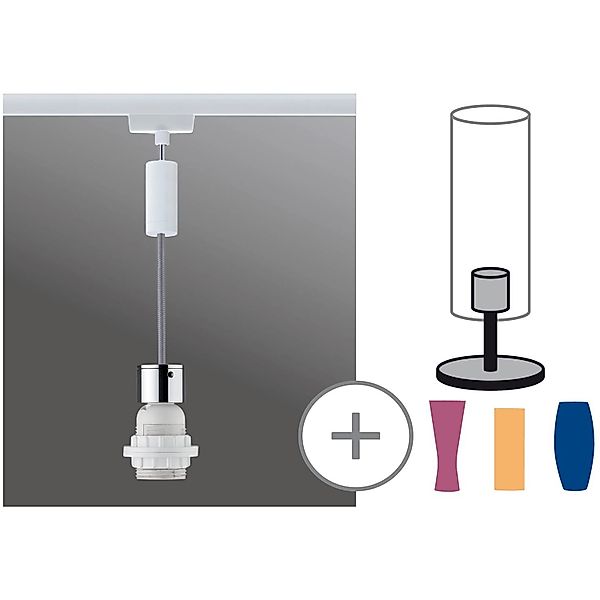 Paulmann Schienensystem-Leuchten URail Pendel 2Easy E27 günstig online kaufen