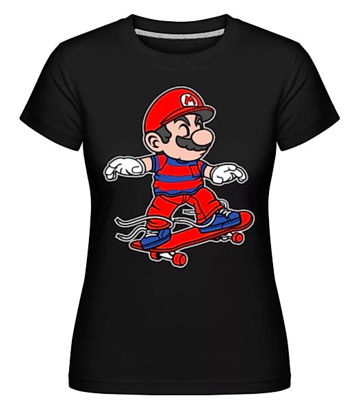 Mario Skateboard · Shirtinator Frauen T-Shirt günstig online kaufen