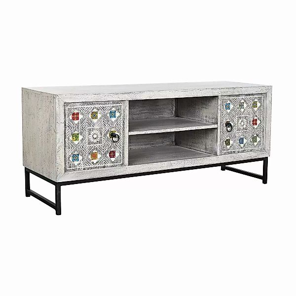 Tv-möbel Dkd Home Decor Aus Keramik Mango-holz (130 X 40 X 56 Cm) günstig online kaufen