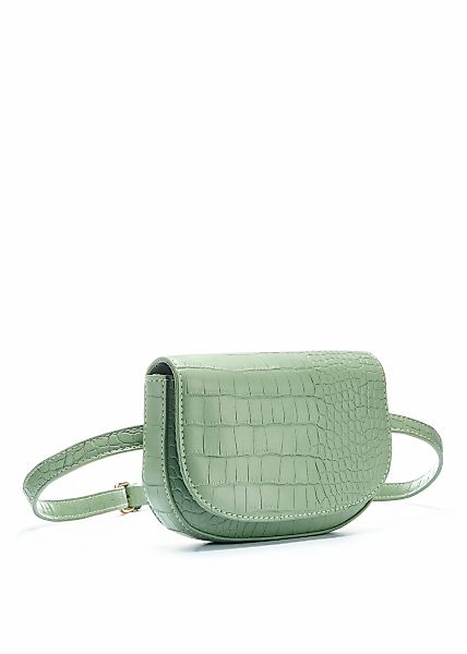 LASCANA Bauchtasche "Gürteltasche" in Kroko-Optik, CrossBody,Brusttasche, H günstig online kaufen