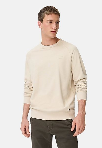 camel active Sweatshirt Sweatshirt aus reiner Baumwolle mit Raglanärmeln günstig online kaufen