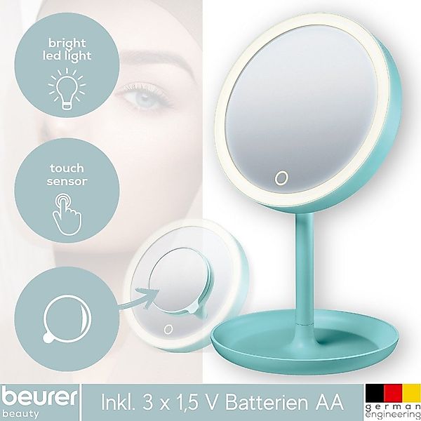BEURER Kosmetikspiegel BS 45 LE (2-St), günstig online kaufen