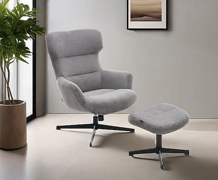 Home affaire Sessel »Clarah Relaxsessel, TV-Sessel mit Hocker«, 360° Grad d günstig online kaufen