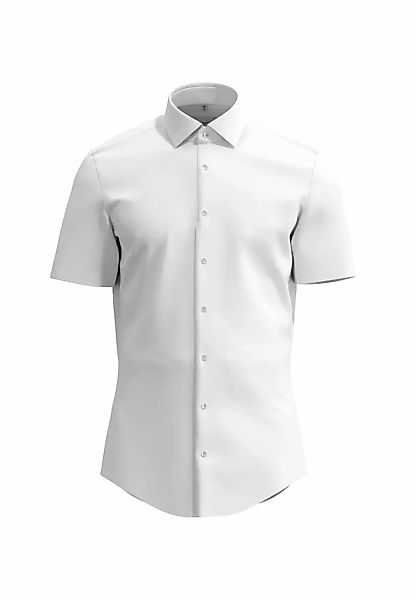 seidensticker Businesshemd "Slim", Slim Kurzarm Kentkragen Uni günstig online kaufen