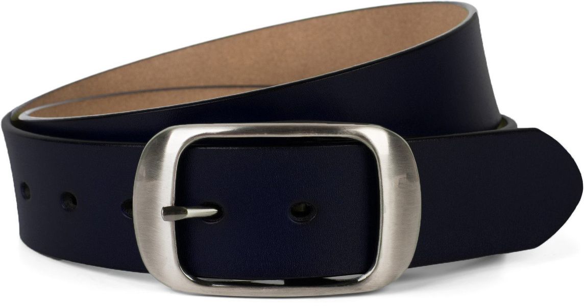 styleBREAKER Ledergürtel Unisex Leder Gürtel Unifarben günstig online kaufen