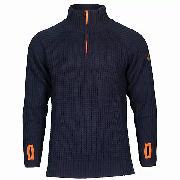 Bråtens Sweater - Villmark Pullover - mit Hochkragen und Reißverschluss günstig online kaufen