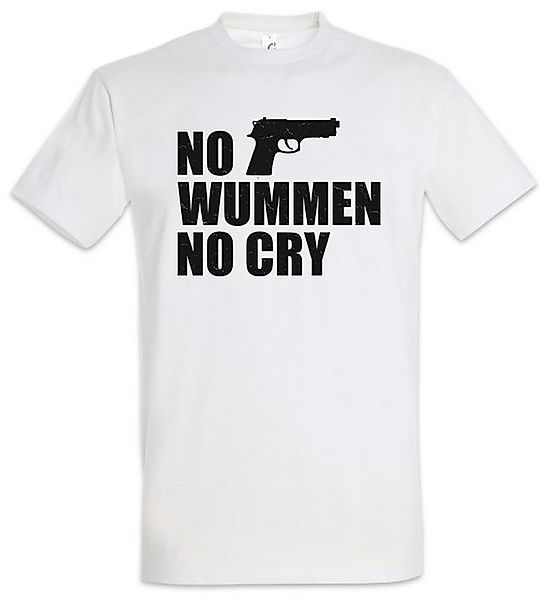 Urban Backwoods Print-Shirt No Wummen No Cry Herren T-Shirt Pazifismus Regg günstig online kaufen