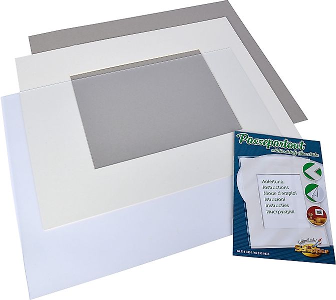 Schipper Bilderrahmen Passepartout für Bildformat 24x30 günstig online kaufen