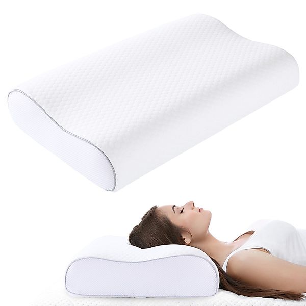 Elegear Kopfkissen 55cm Nackenstützkissen, Kopfkissen mit günstig online kaufen