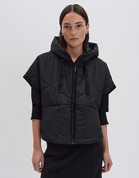 someday Steppweste Venkara weite Passform, Stehkragen und Kapuze, Tunnelzug günstig online kaufen