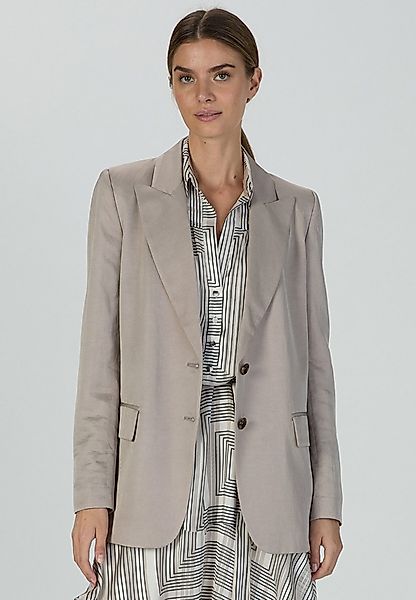 MARC AUREL Longblazer aus Leinen-Mix Twill günstig online kaufen