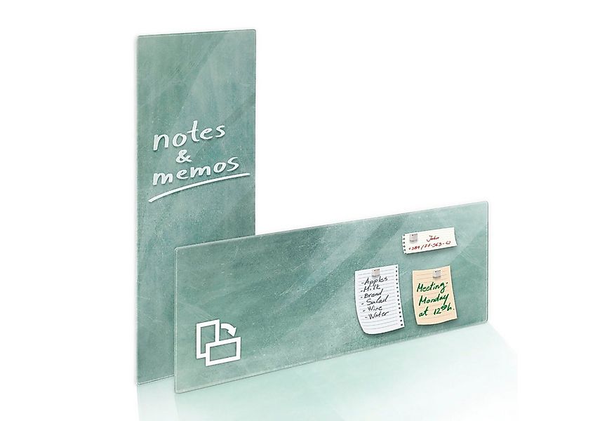 Karat Memoboard Design-Glas-Memoboard, Inkl. Magnete & Montagematerial, Ver günstig online kaufen