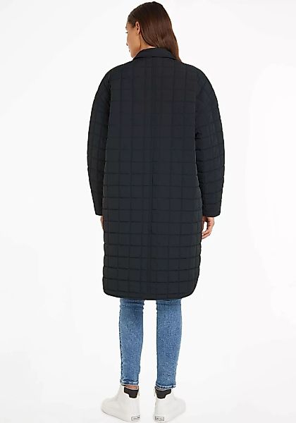 Calvin Klein Jeans Steppmantel "LONG QUILTED UTILITY COAT" günstig online kaufen