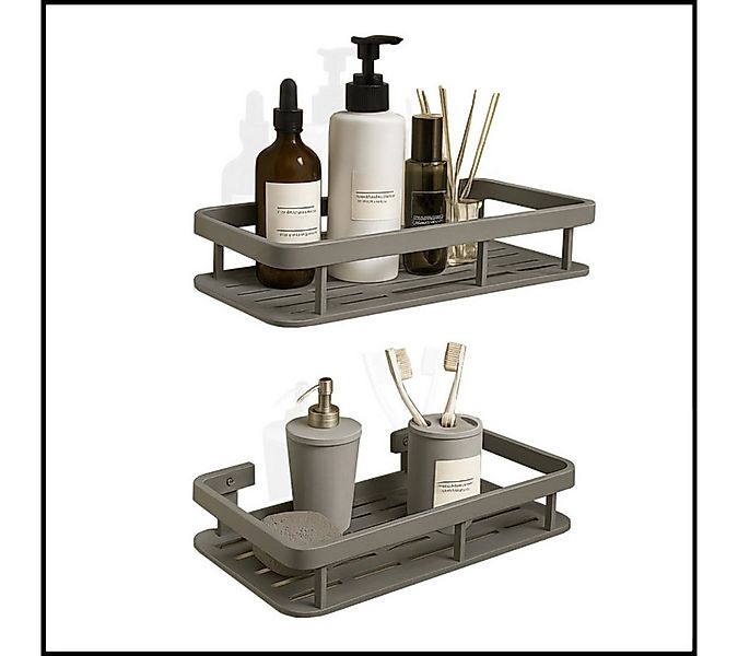 LIVINA HOME Duschablage ohne Bohren, Duschablage zum hängen, Duschkorb in s günstig online kaufen